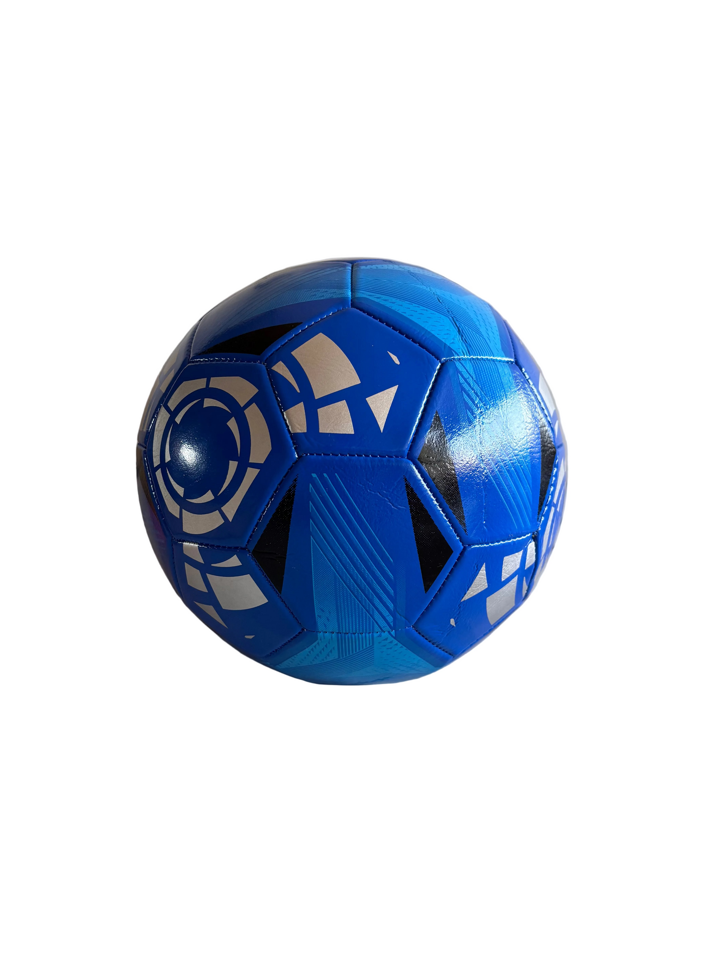 Balón fútbol eco N°5 Azul - Gris -Negro