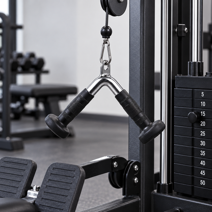 Barra para polea tricep V