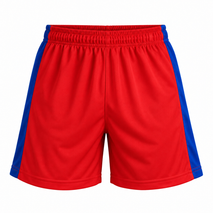 Short Deportivo selec Rojo/Azul Rey | LJS