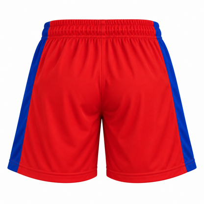 Short Deportivo selec Rojo/Azul Rey | LJS