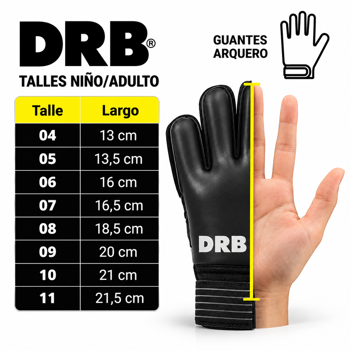 Guante arquero diamond