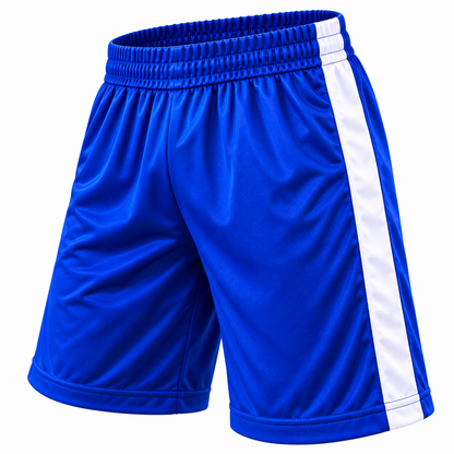 Short Deportivo Selecc Azul Rey/Blanco con Protector Interior || LJS