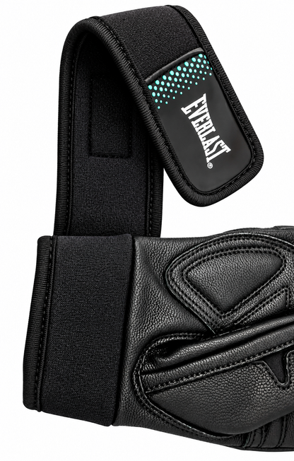 Guante fitness eve pro mujer negro/celeste - Everlast