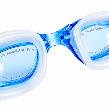 Lente de natación aqua blue