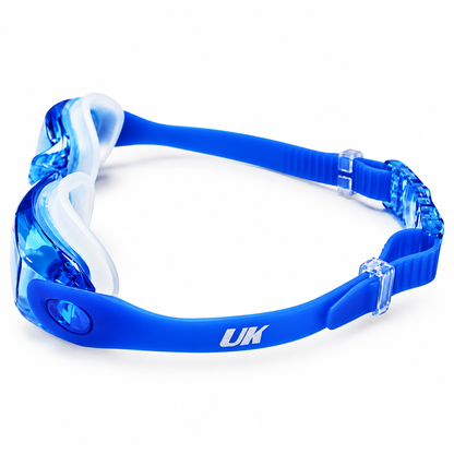 Lente de natación aqua blue