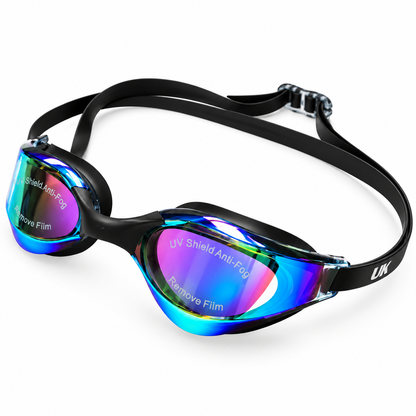 Lente de natación competencias black-mirror