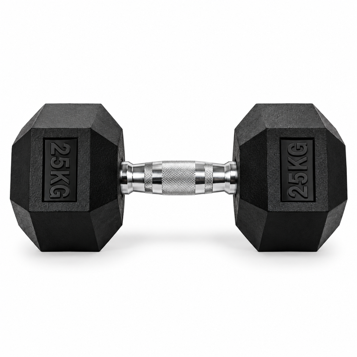 Mancuerna Hexagonal Caucho 25 Kg – Unidad