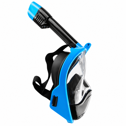 Máscara snorkel full face negro/azul