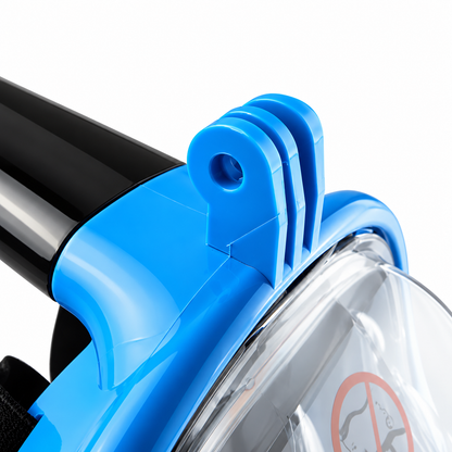 Máscara snorkel full face negro/azul