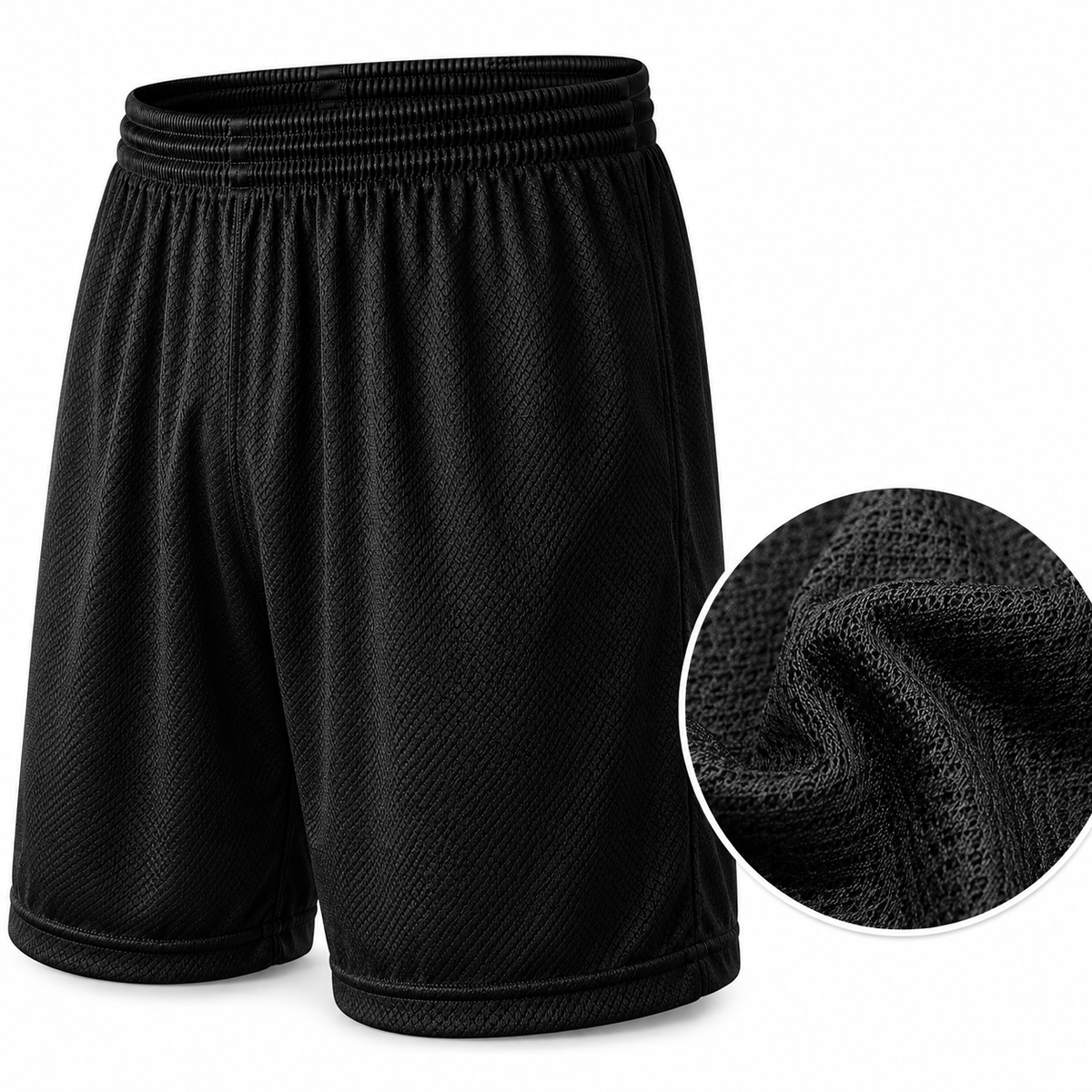 Short Deportivo Negro | YM | S | Eto