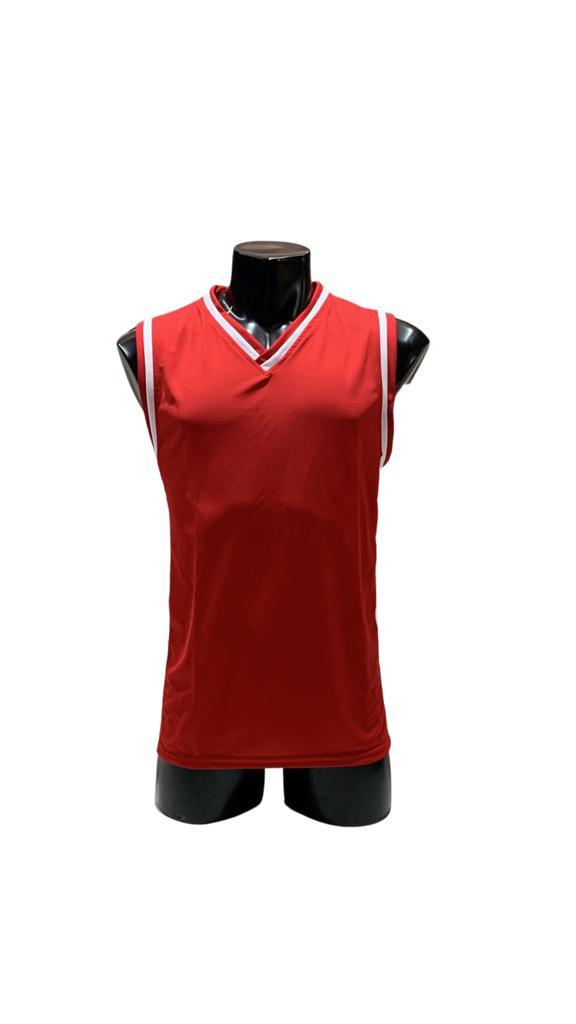 Camiseta mundial varón rojo/blanco