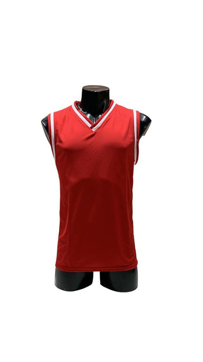 Camiseta mundial varón rojo/blanco