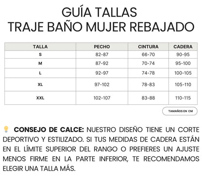 Traje de baño mujer sublimado