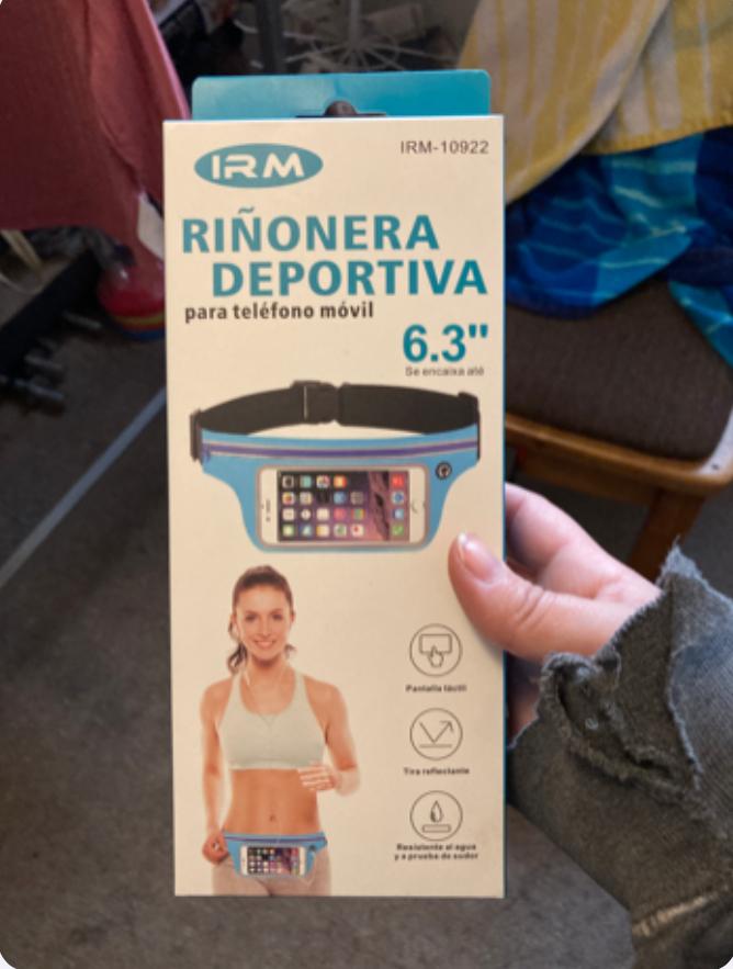 Porta celular deportivo