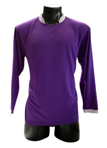 Camiseta lisa manga larga Obispo