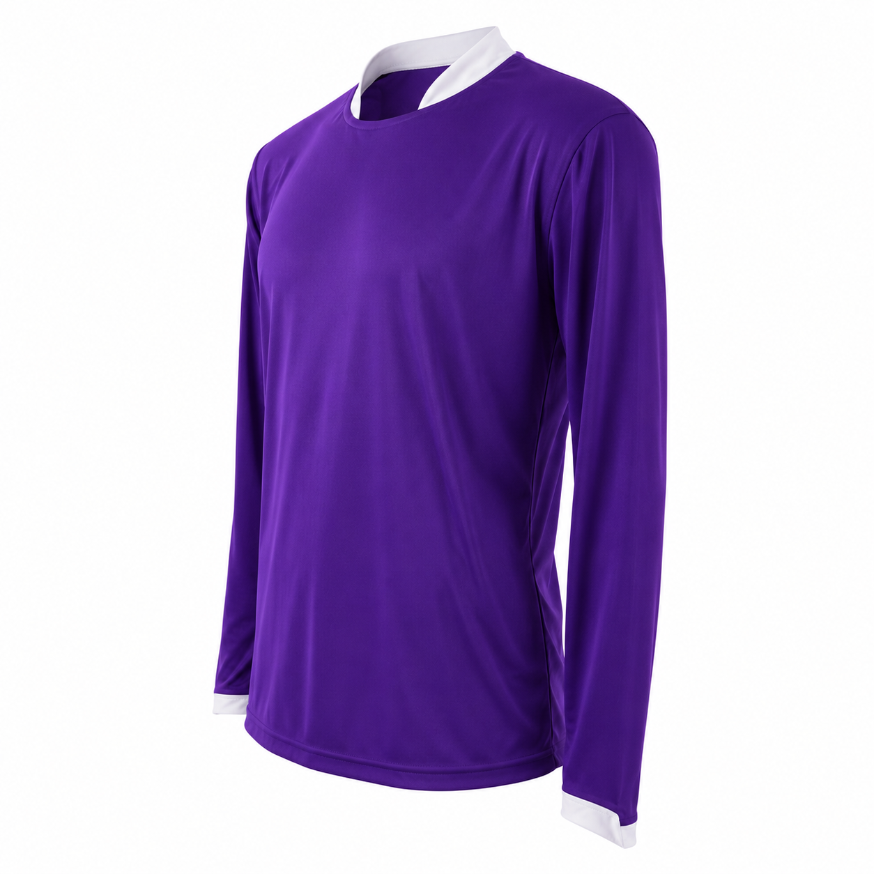 Camiseta lisa manga larga Obispo
