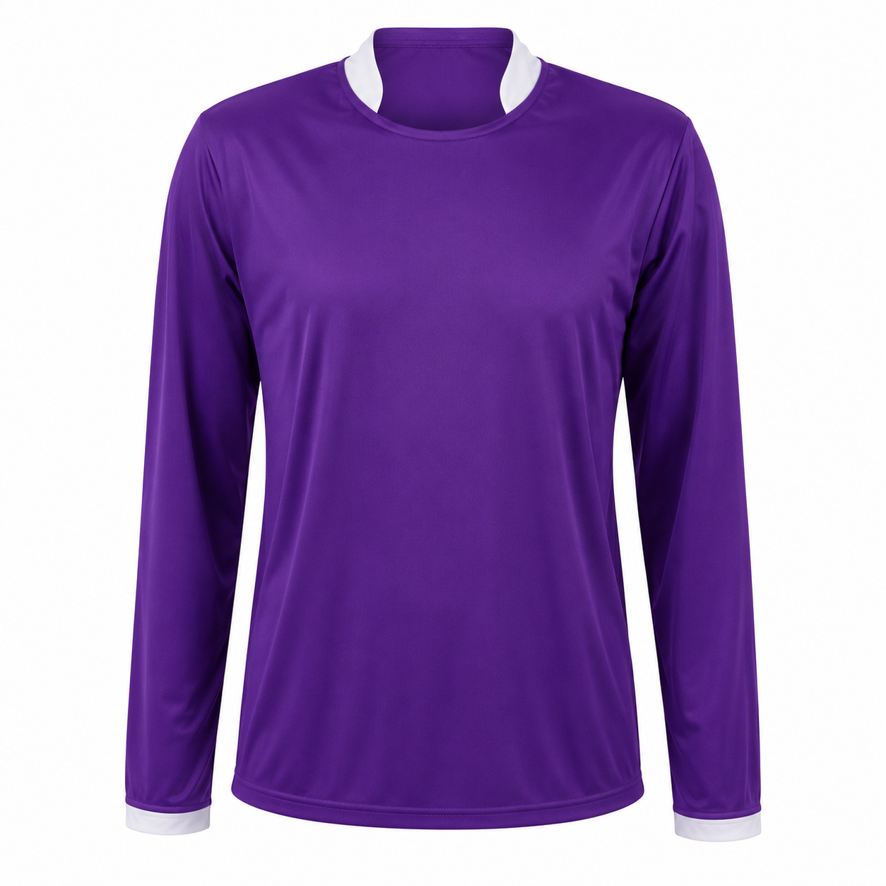Camiseta lisa manga larga Obispo