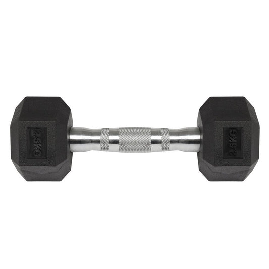 Mancuerna Hexagonal Caucho 2,5Kg – Unidad
