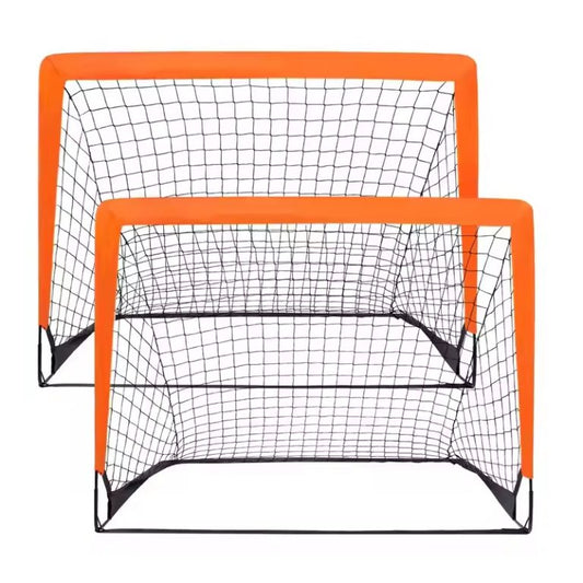 Par de mini arco fútbol plegable