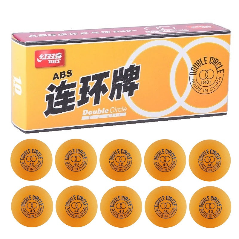 Pelotas Ping pong doble círculo D40+