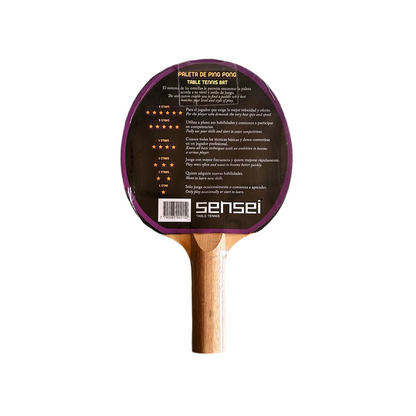 Paletas de Ping ping sensei 1 estrella