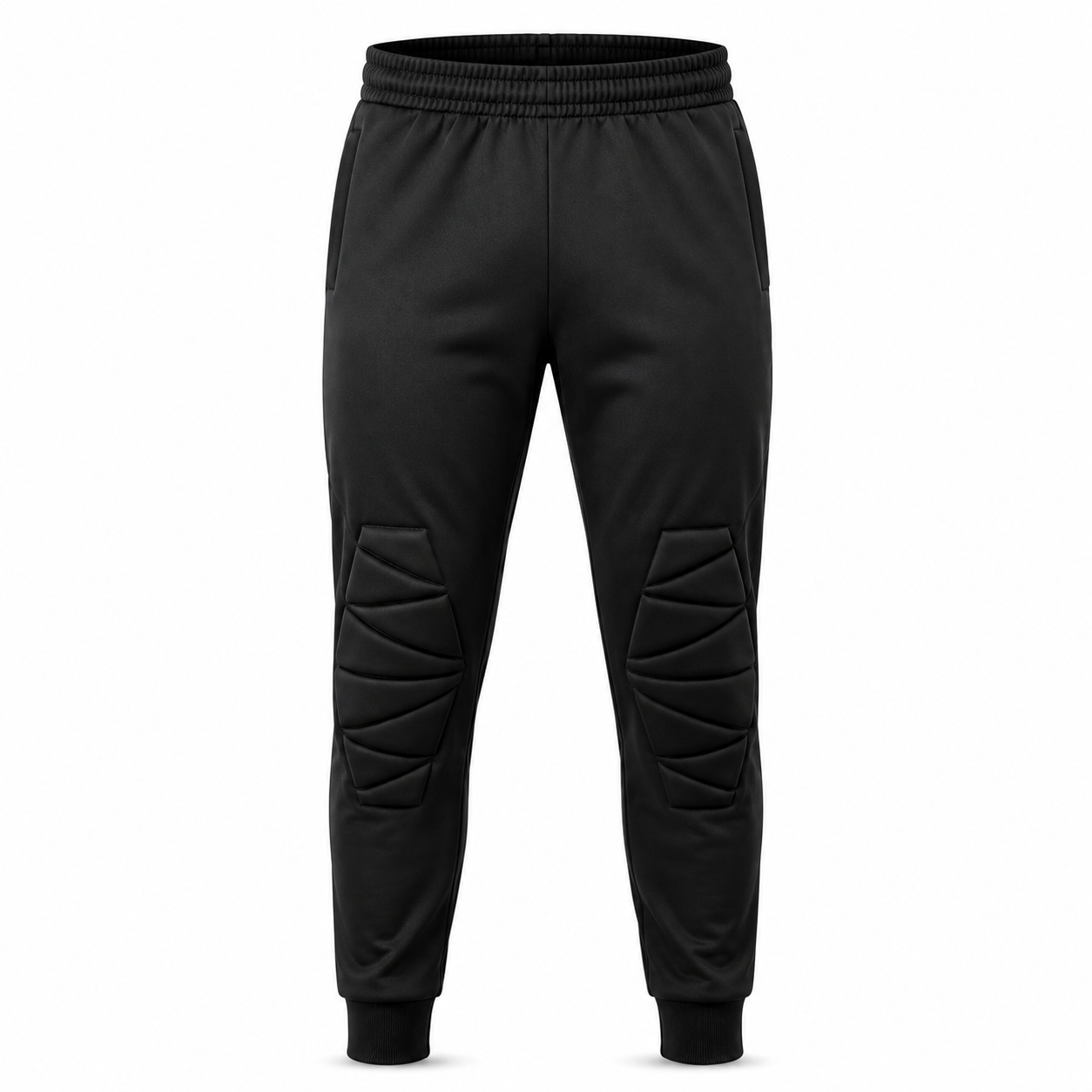 Pantalón de arquero largo acolchado - color negro - confección nacional