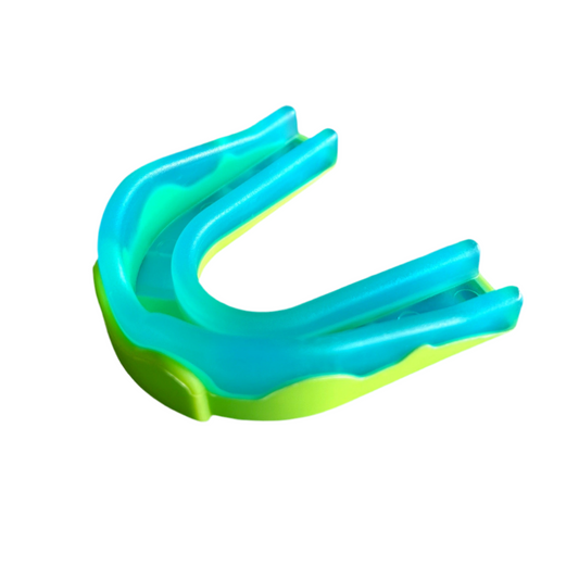 Protector bucal Junior Azul con Verde