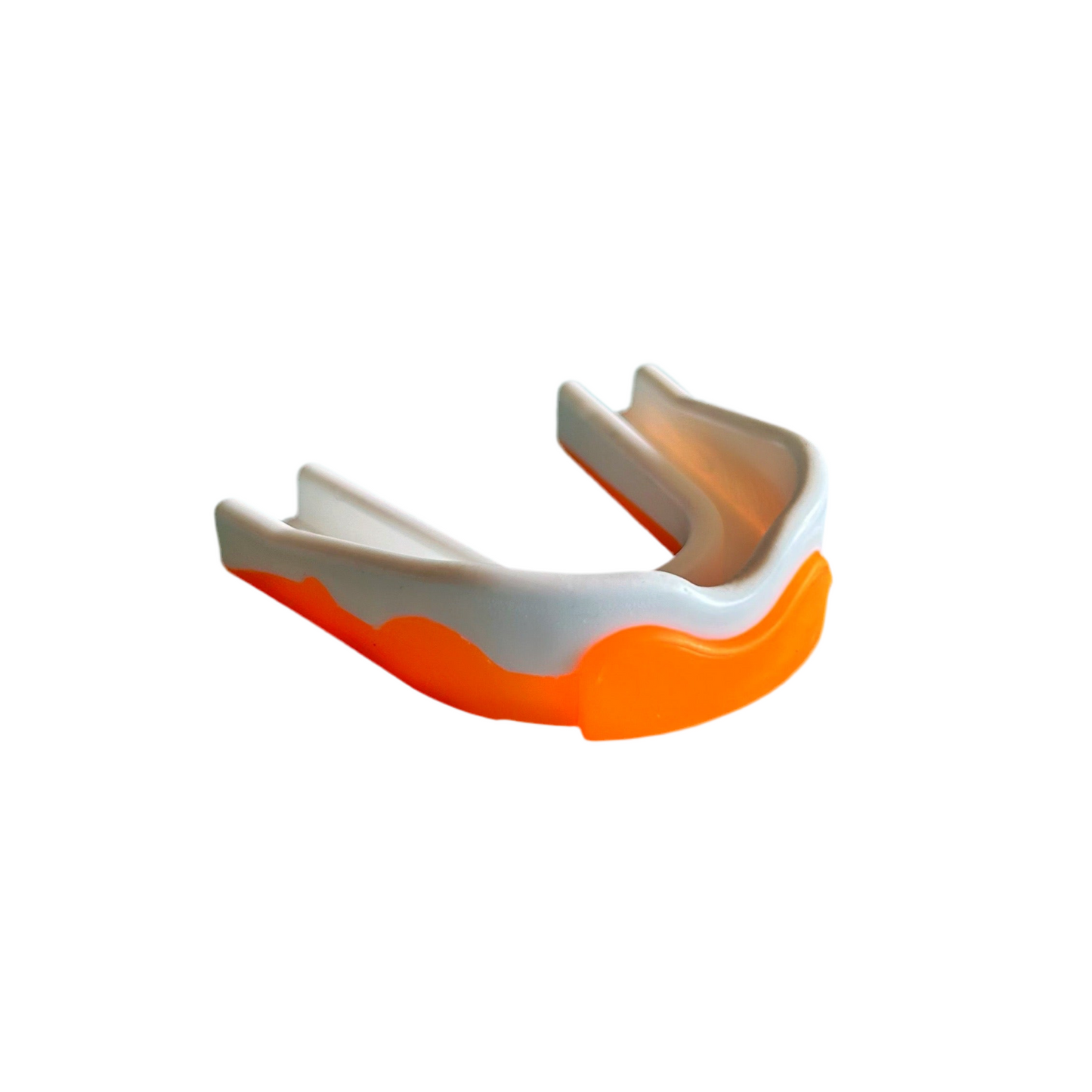 Protector bucal Junior Blanco con Naranjo