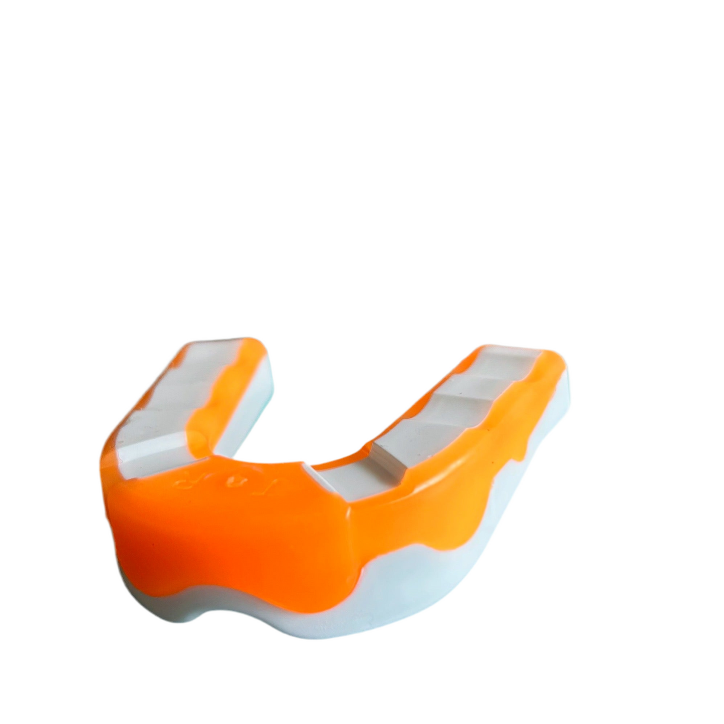Protector bucal Junior Blanco con Naranjo