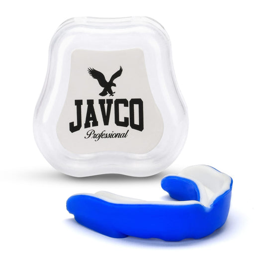 Protector bucal azul doble gel