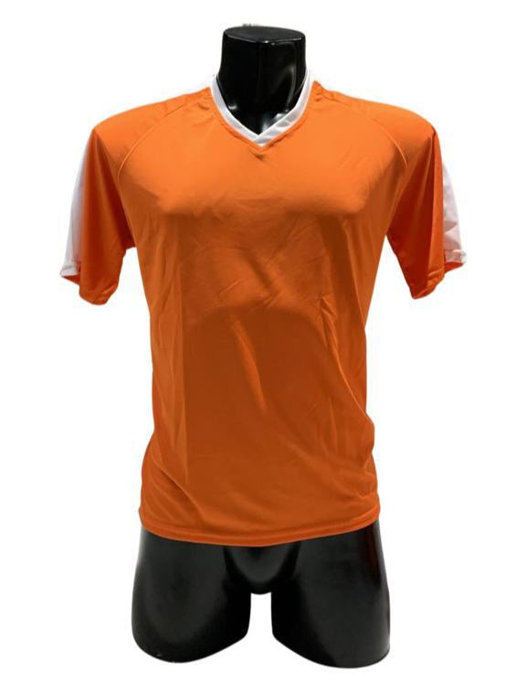 Camiseta Naranja - Blanco