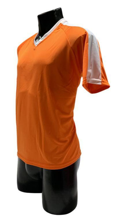 Camiseta Naranja - Blanco