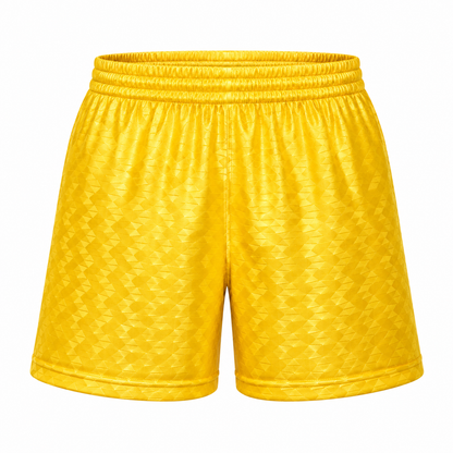 Short Satín Amarillo Deportivo – Fútbol | LJS  || 16 |