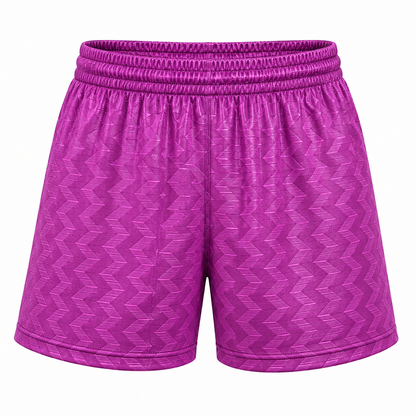 Short Satín Lila Deportivo – Fútbol | LJS  || M |