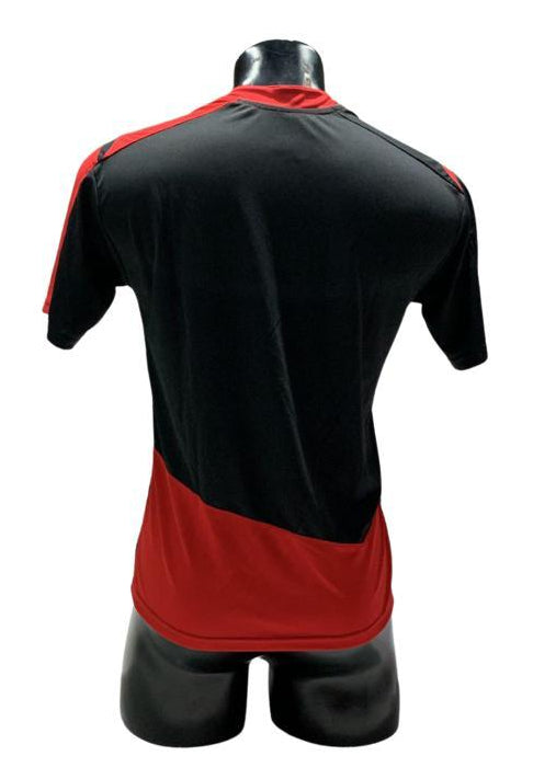 Camiseta Urano Negro - Rojo
