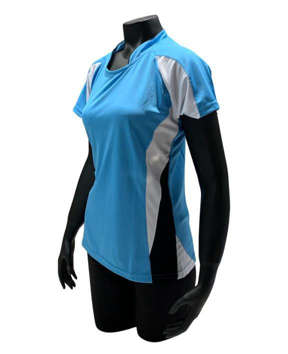 Camiseta dama Valquiria Calipso - Blanco - Negro