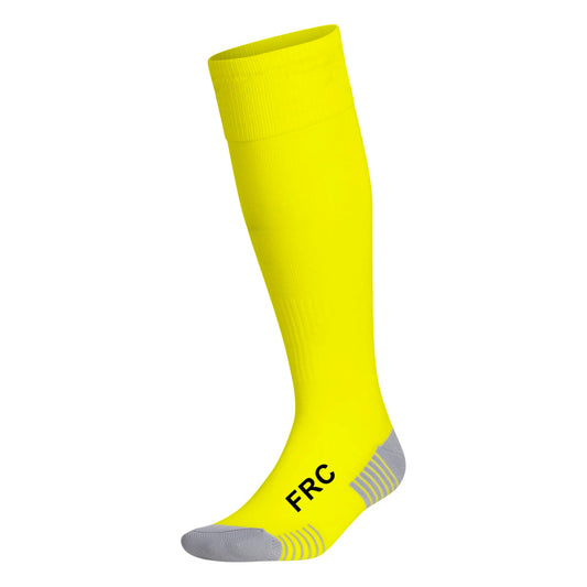 Medias de fútbol Amarillo Fluor adulto - FRC (39 - 45)