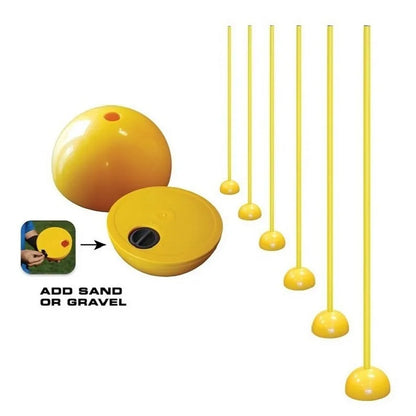 Base para estaca hoyo de 2,5 cm