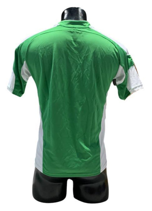 Camiseta B Verde - Blanco