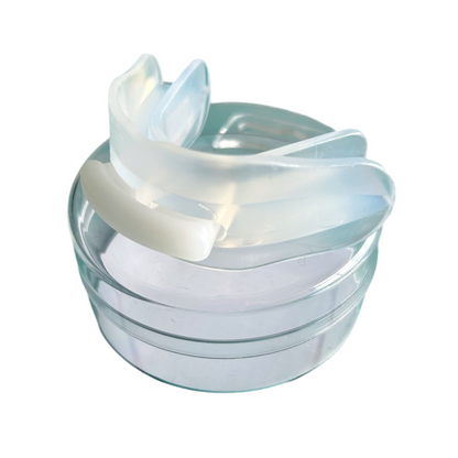 Protector bucal doble transparente adulto