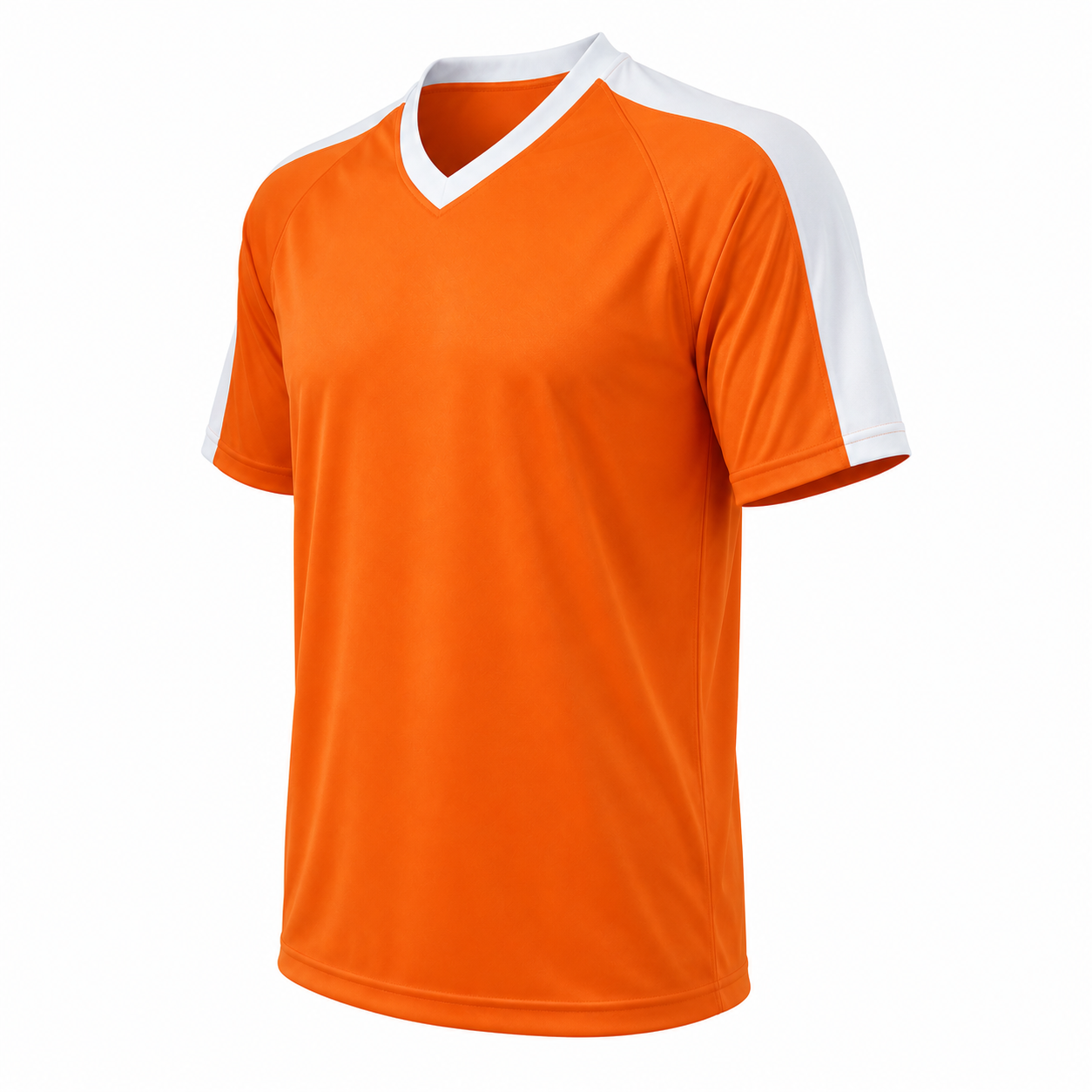 Camiseta Naranja - Blanco