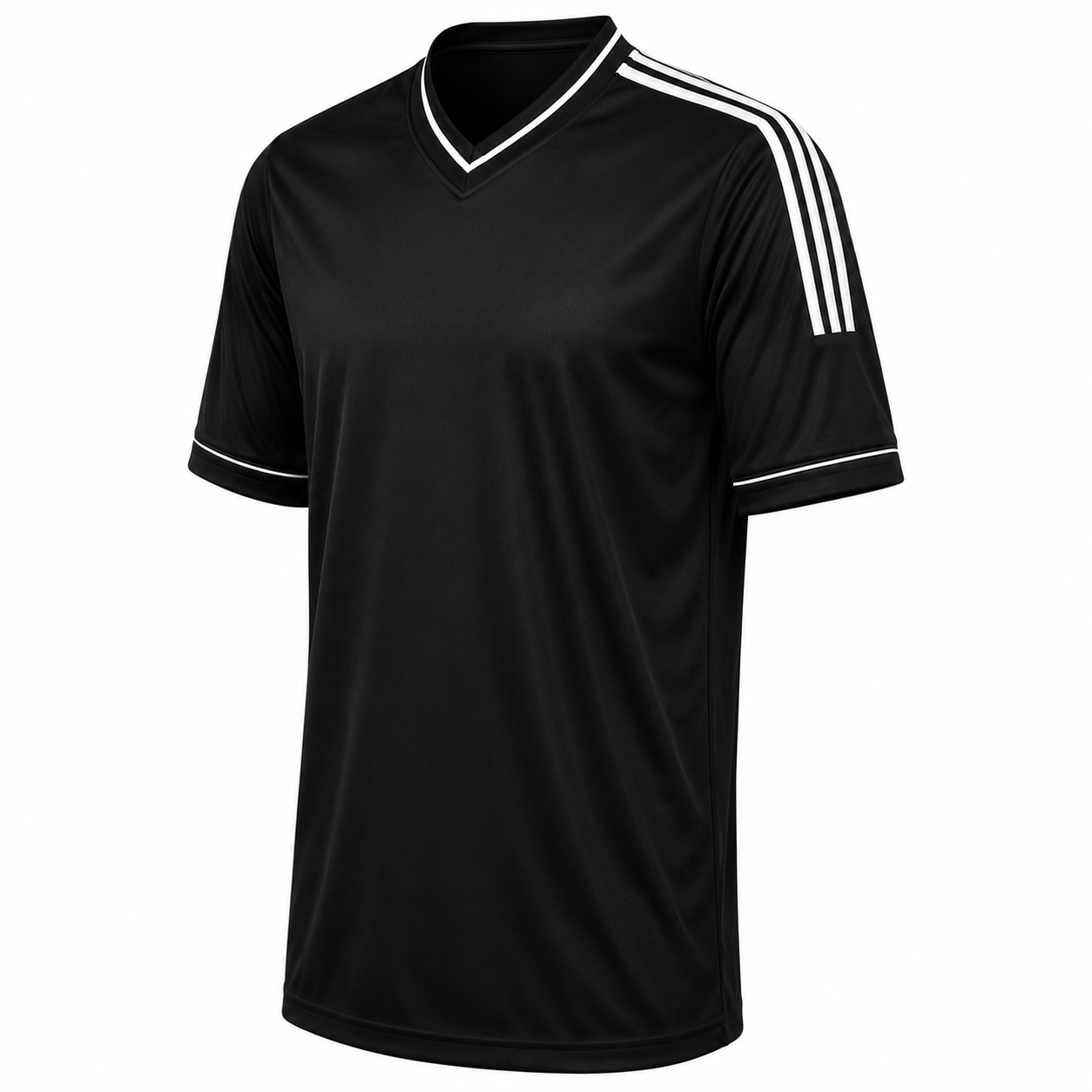 Camiseta Doxy Negro/Blanco DryFit Confección Nacional | LJS