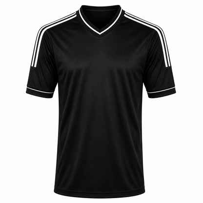 Camiseta Doxy Negro/Blanco DryFit Confección Nacional | LJS
