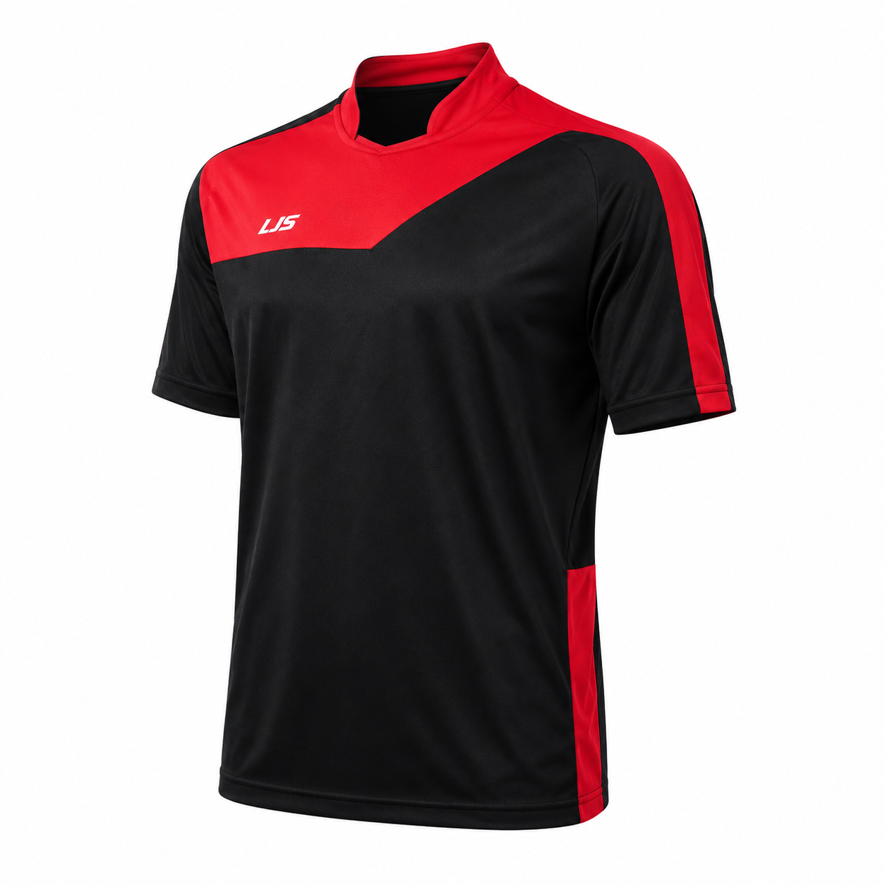 Camiseta Urano Negro - Rojo