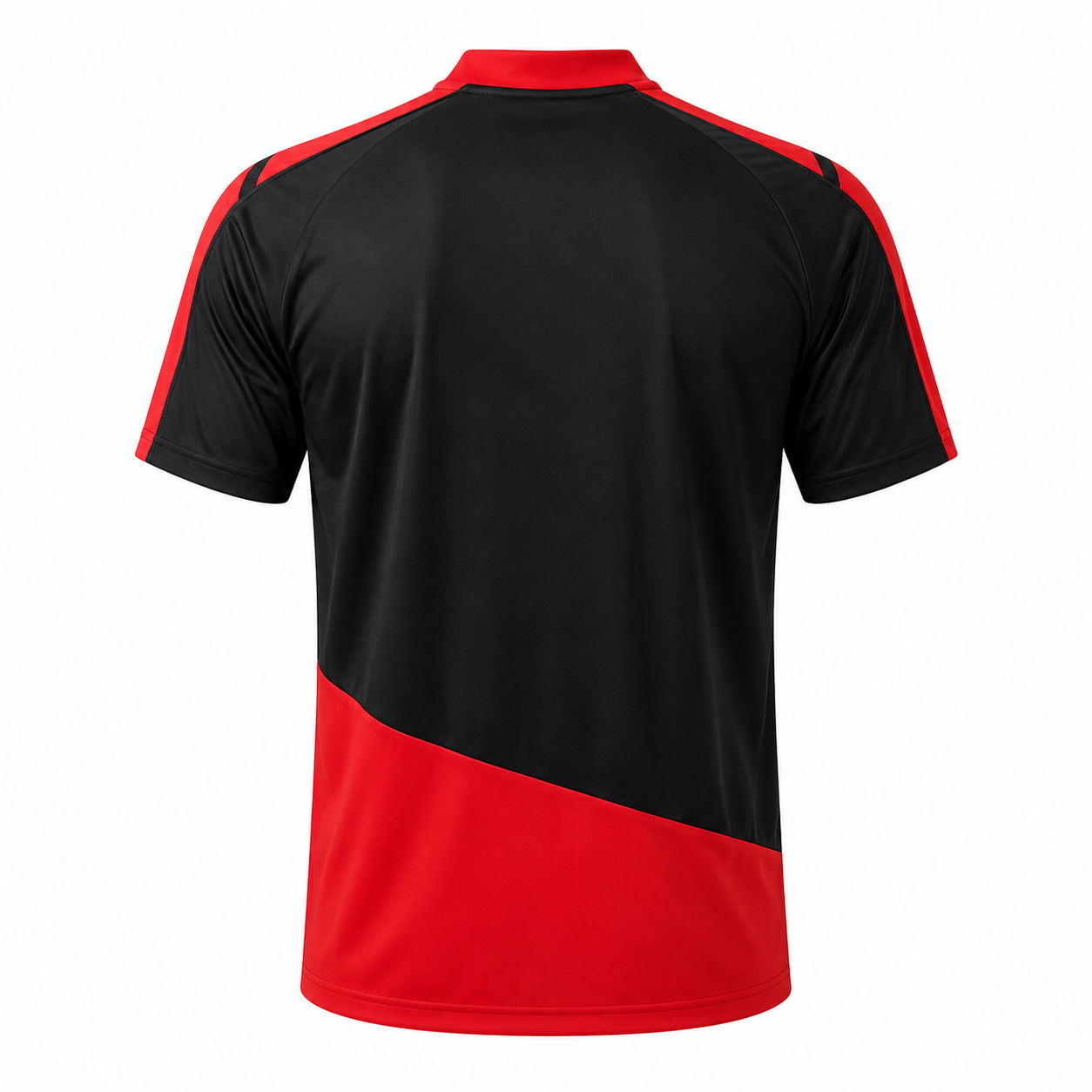 Camiseta Urano Negro - Rojo