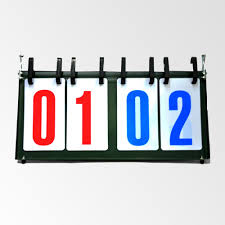 Tablero marcador 4 digitos