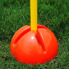 Base forma cruz, para estaca