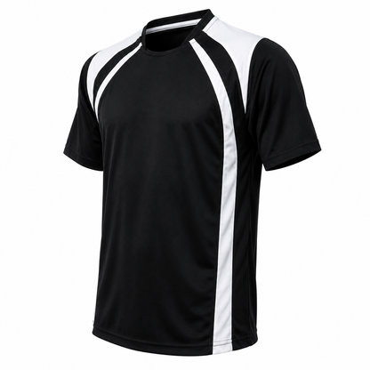 Camiseta de Fútbol Dínamo Negro Blanco | LJS