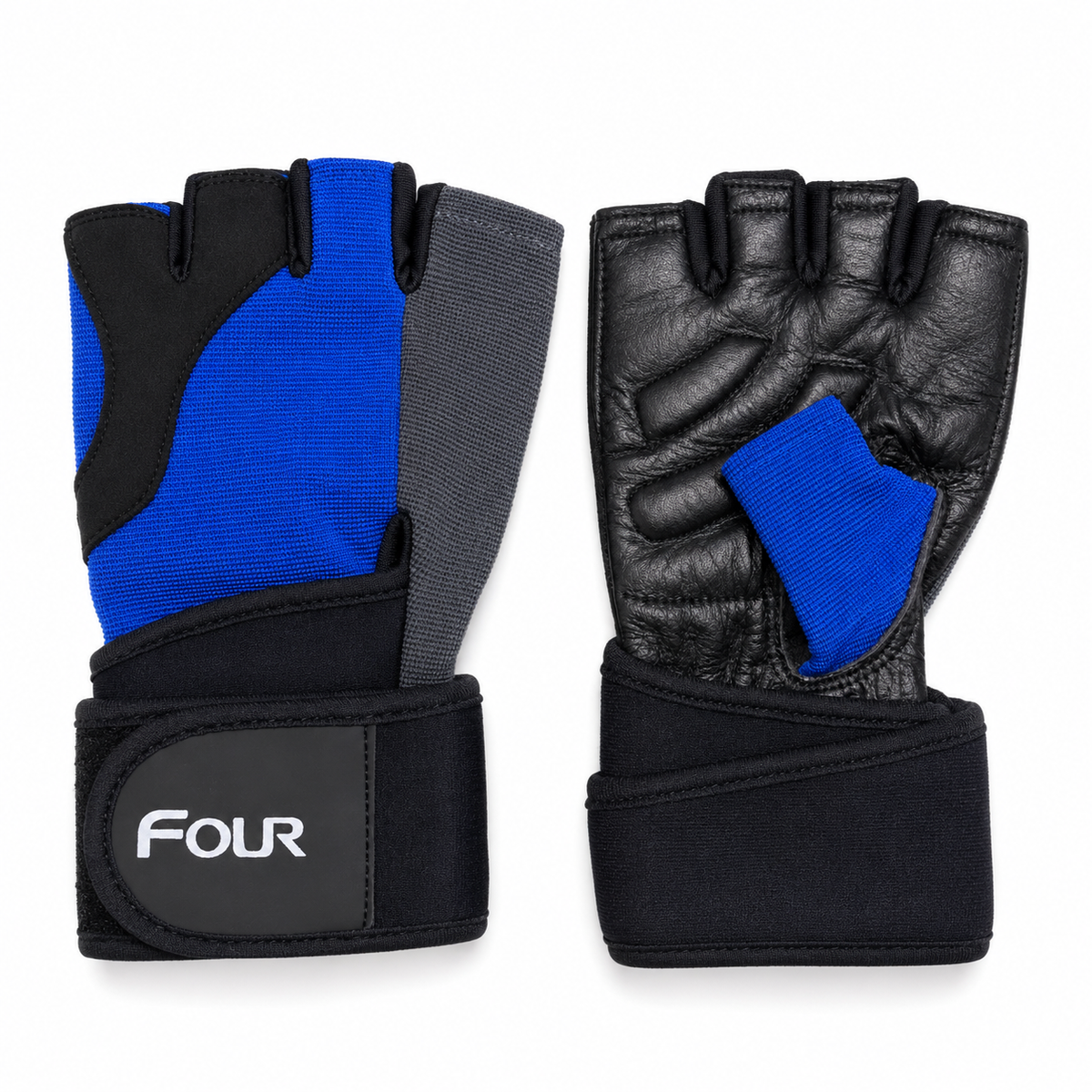 Guante fitness con muñequera para gimnasio, levantamiento de pesas y entrenamiento funcional, con mejor agarre y soporte para las muñecas.