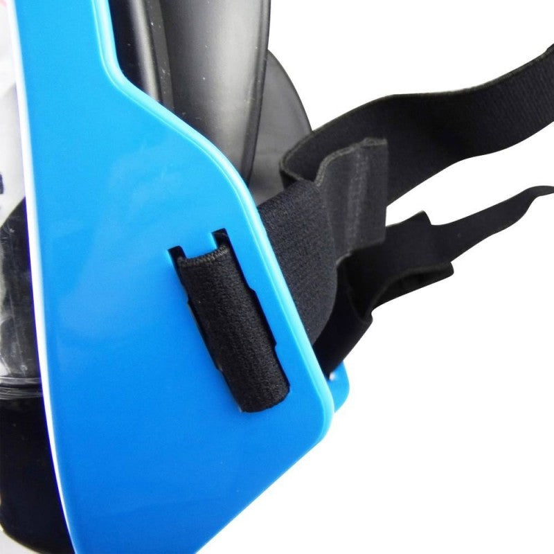 Máscara snorkel full face negro/azul